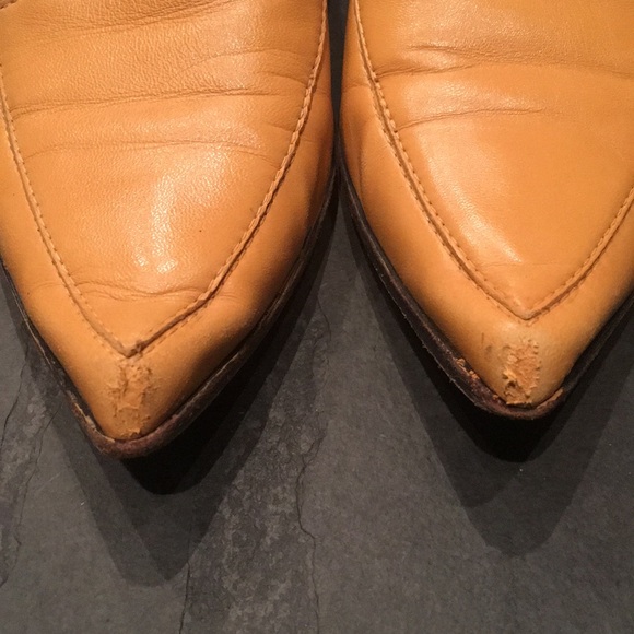 Furla Tan Leather Heels Size 37.5 - Picture 2 of 8